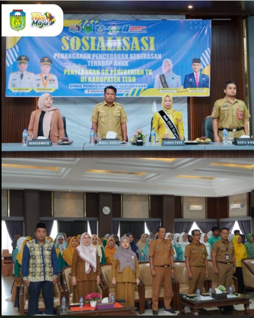 Ketua TP PKK Tebo Buka Pelatihan Pola Asuh Anak dan Remaja