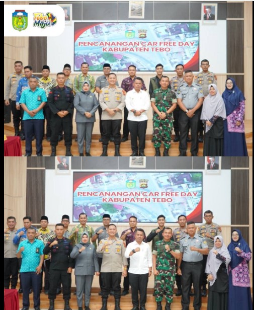 Rapat Perencanaan Rute Car Free Day Kabupaten Tebo