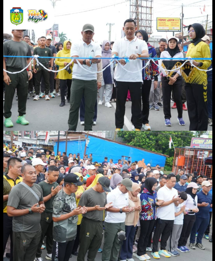 Launching Car Free Day di Kabupaten Tebo
