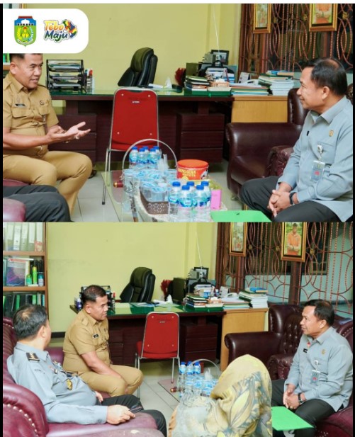 Audiensi dan Silaturahmi Kakanwil Kemenhum Jambi dengan Pemkab Tebo