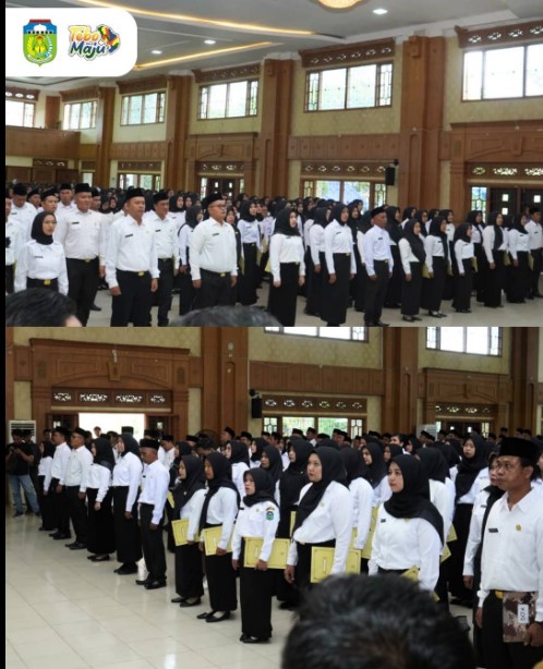Bupati Tebo Serahkan SK PPPK Formasi 2024 kepada 376 Pegawai di Lingkup Pemkab Tebo
