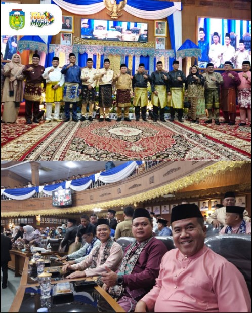 Pemkab Tebo Hadiri Rapat Paripurna DPRD Kabupaten Muaro Jambi dalam Rangka HUT ke-26