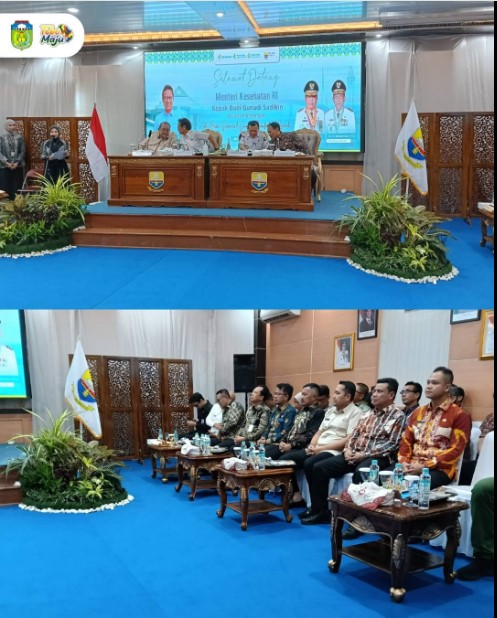 Wakil Bupati Tebo Hadiri Kunjungan Kerja Menteri Kesehatan RI di RSUD Raden Mattaher Jambi