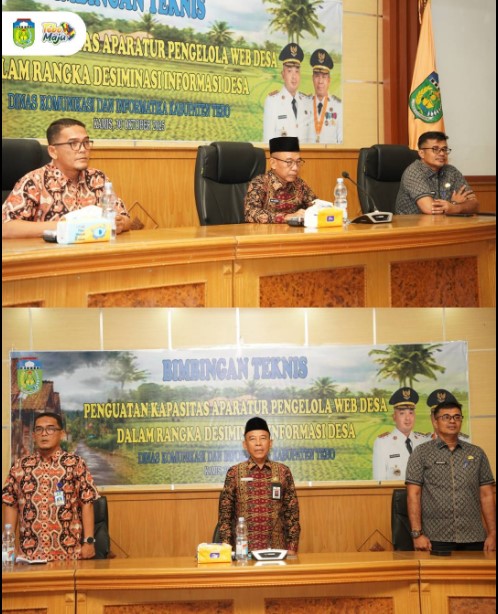 Bimbingan Teknis Penguatan Kapasitas Aparatur Pengelola Web Desa