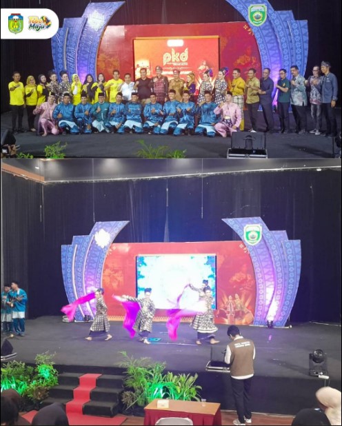 Tim kesenian Kabupaten Tebo binaan Ketua TP-PKK Kab Tebo, Ibu Nurchasanah Nazar, S.P., M.M.,