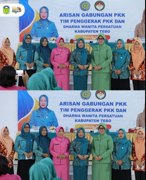 Ketua TP PKK Kabupaten Tebo Pimpin Arisan Rutin PKK Tahun 2025