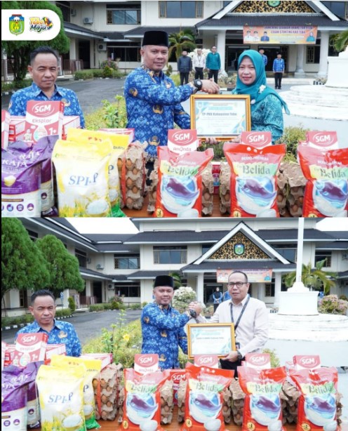 Wakil Bupati Tebo Pimpin Upacara Kesadaran Nasional dan Launching Gerakan S-Empat Genting