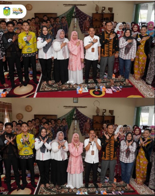 Bujang Gadis Tebo Lakukan Kunjungan ke Dekranasda Kabupaten Tebo