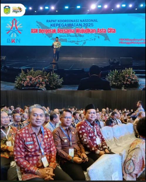 Wakil Bupati Tebo Hadiri Rakornas Kepegawaian Tahun 2025