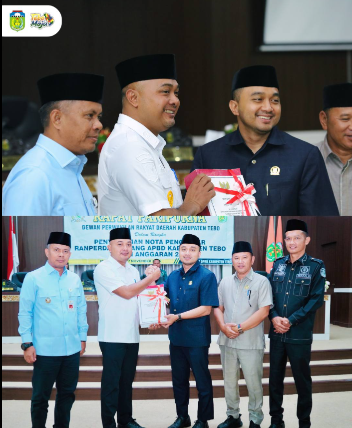 Penyampaian Nota Pengantar RAPBD Kabupaten Tebo TA 2026