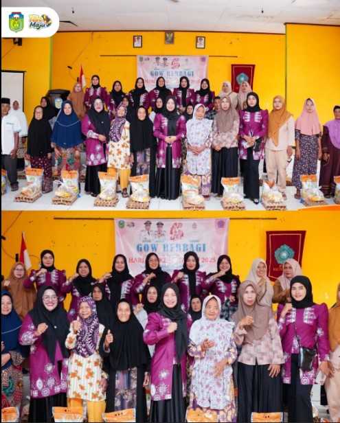 GOW Tebo Salurkan Bansos untuk Lansia dalam Rangka Peringatan Hari Ibu 2025