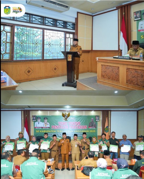 Temu Teknis Penyuluh Pertanian Kabupaten Tebo Tahun 2025