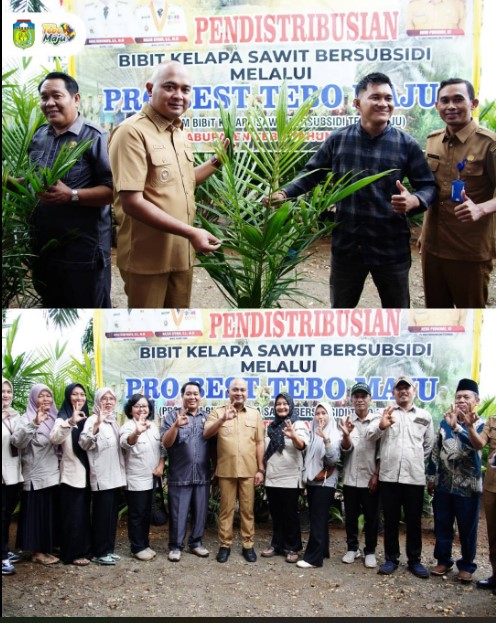 Bupati Tebo Luncurkan Pro Best Tebo Maju (Program Bibit Kelapa Sawit Bersubsidi Kabupaten Tebo)