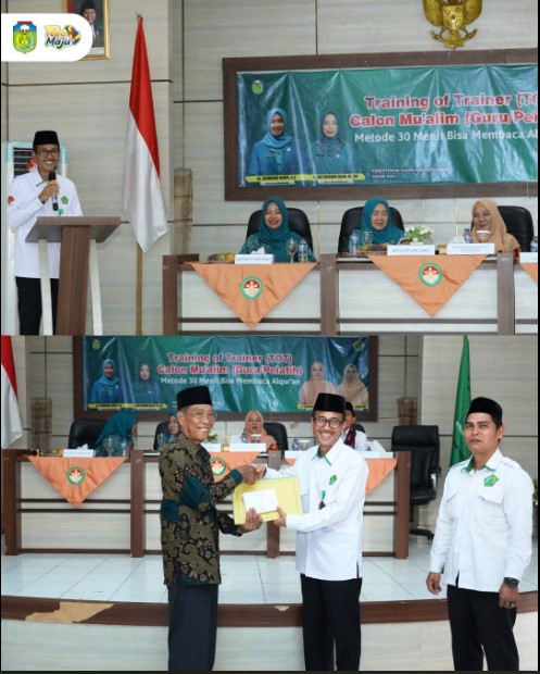 Metode 30 Menit Bisa Membaca Al-Qur’an bagi Penyuluh Agama Islam Bersama Ketua TP-PKK Provinsi Jambi