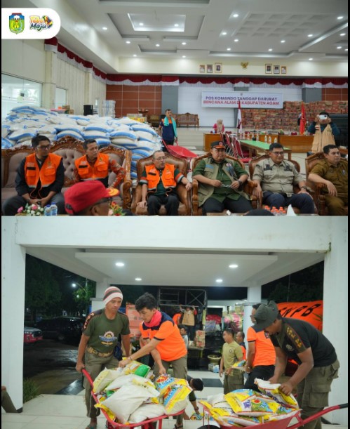 Penyerahan Bantuan dan Donasi Kemanusiaan untuk Korban Bencana Alam di Sumatera