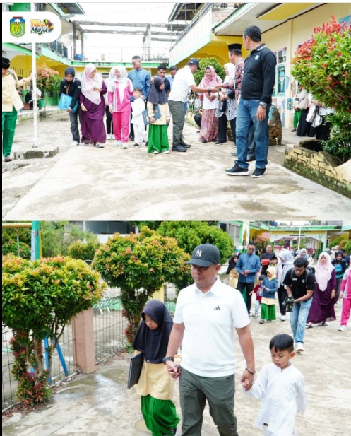 Gerakan Ayah Mengantar & Mengambil Rapor Anak di Sekolah (GATI)