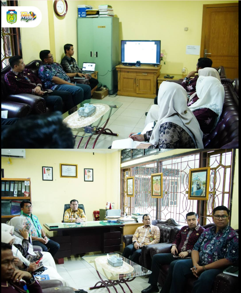 Sekda Tebo Ikuti Virtual Rakor Percepatan Pelaksanaan APBD TA 2026