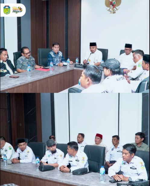 Pemkab Tebo Terima Audiensi Pengurus APDESI Kabupaten Tebo