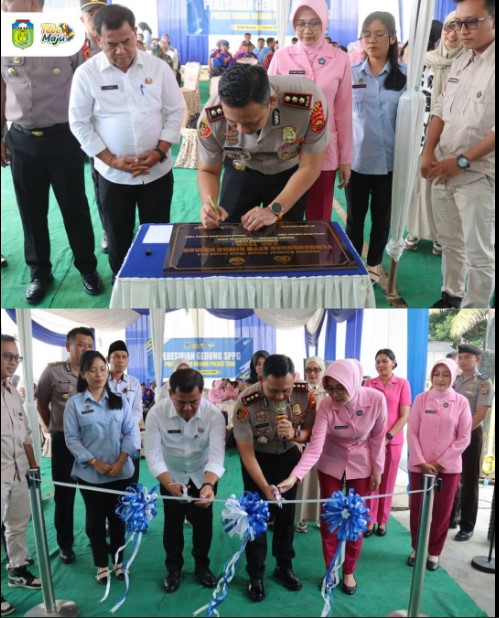 Sekda Tebo Hadiri Peresmian SPPG Polsek Rimbo Bujang