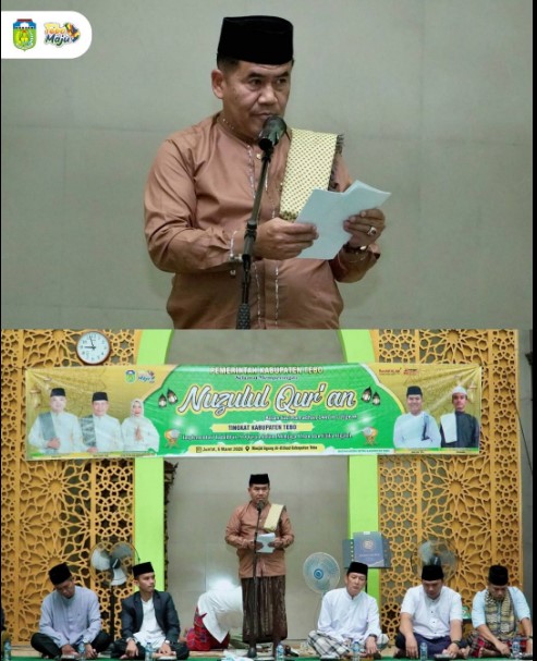Pemkab Tebo Gelar Peringatan Nuzulul Qur’an di Masjid Agung Al-Ittihad