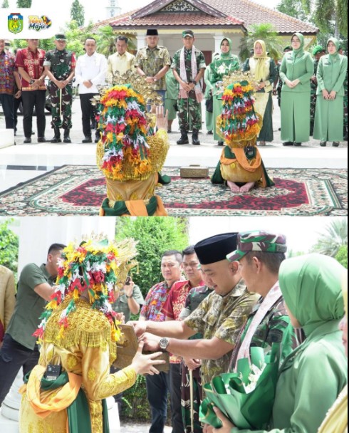 Bupati dan Wakil Bupati Tebo Sambut Kunjungan Kerja Danrem 042/Gapu