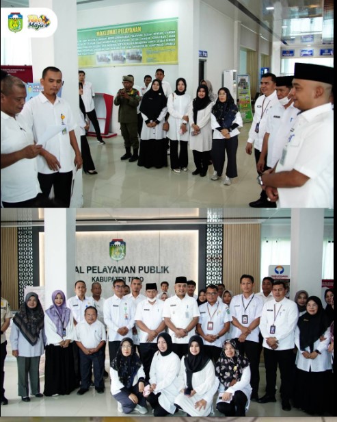 Bupati Monitoring Kehadiran ASN Pasca Libur Idulfitri