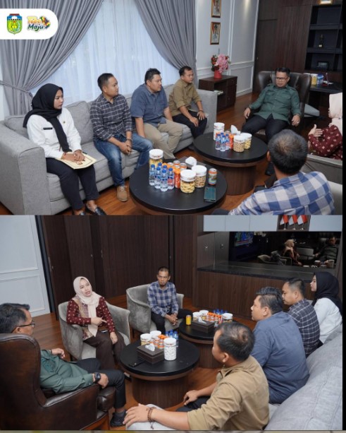Wabup Tebo Terima Audiensi Ketua KPU Kabupaten Tebo