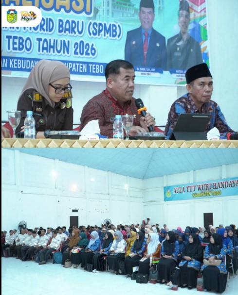Sekda Tebo Buka Sosialisasi Sistem Penerimaan Murid Baru
