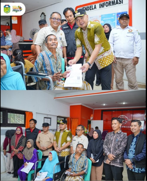 Bupati Tebo Pimpin Penyaluran Bantuan ATENSI Kemensos RI Tahun 2026