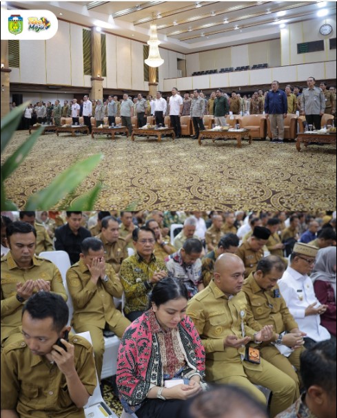 Bupati Tebo Hadiri Rakornas Mitigasi Kekeringan Lahan Pertanian di Kementerian Pertanian RI