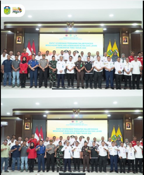 Rakor Persiapan Menghadapi Karhutla Tahun 2026