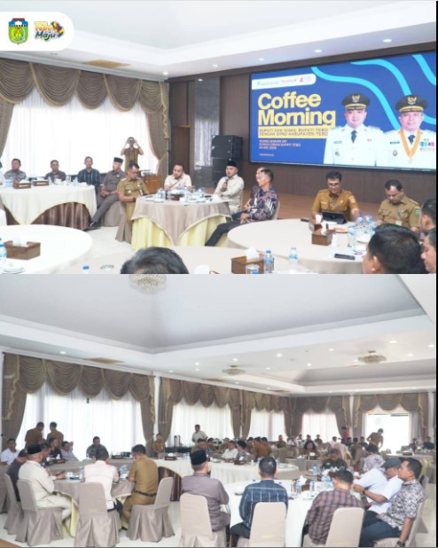 Bupati Tebo Gelar Coffee Morning dan Silaturahmi Bersama DPRD