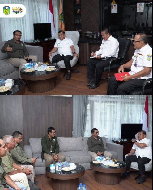 Sekda Tebo Lakukan Audiensi dengan BKSDA Provinsi Jambi