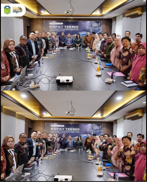 Sekda Tebo Pimpin Rapat Teknis TPAKD Kabupaten Tebo
