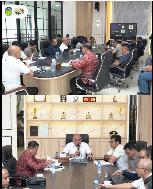 Bupati Tebo Pimpin Rapat Kebutuhan Data Kabupaten Tebo