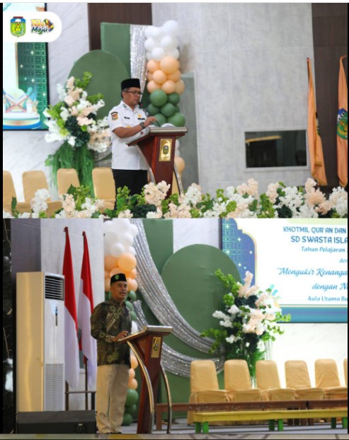 Wabup Tebo Hadiri Khotmil Qur'an dan Pelepasan Siswa SD Al Washliyah