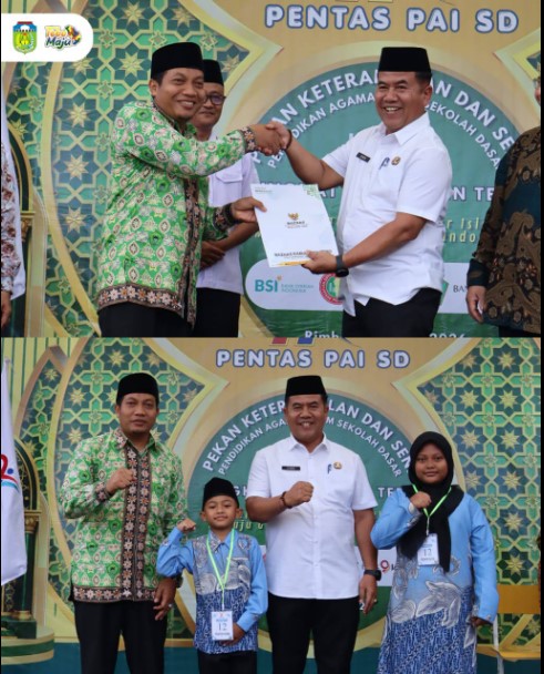 Sekda Tebo Buka Pentas PAI SD Tingkat Kabupaten Tebo Tahun 2026