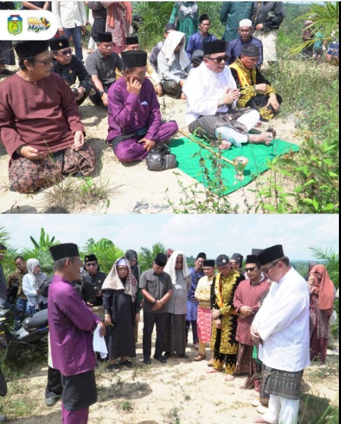 Wabup Tebo Sambut Kunjungan Warga Negara Malaysia di Bukit Siguntang Sumay