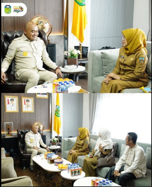 Bupati Tebo Terima Audiensi Wakil Bupati Dharmasraya