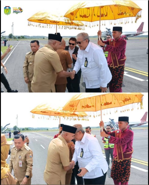 Bupati Tebo Sambut Penerbangan Perdana Batik Air Rute Jakarta–Muara Bungo