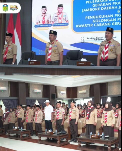 Pelepasan Peserta Jambore Daerah Jambi Tahun 2026