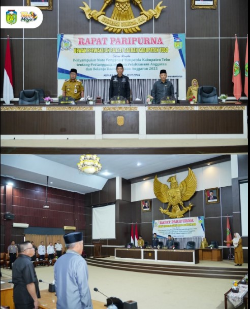 Wakil Bupati Sampaikan Nota Pengantar Ranperda Pertanggungjawaban APBD Tahun Anggaran 2025