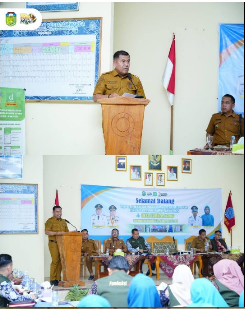 Desa Sumber Agung Jalani Klarifikasi Lapangan Lomba Desa Tingkat Provinsi Jambi Tahun 2026