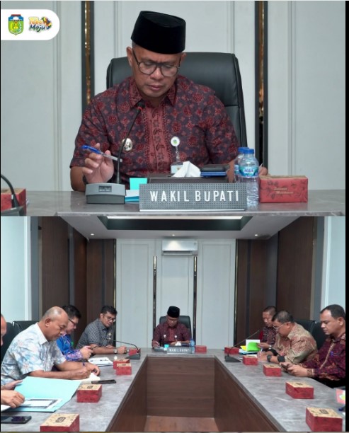Wabup Tebo Pimpin Rapat Koordinasi Terkait Distribusi BBM Solar