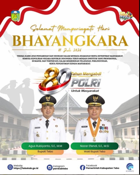 Dirgahayu Bhayangkara ke-80