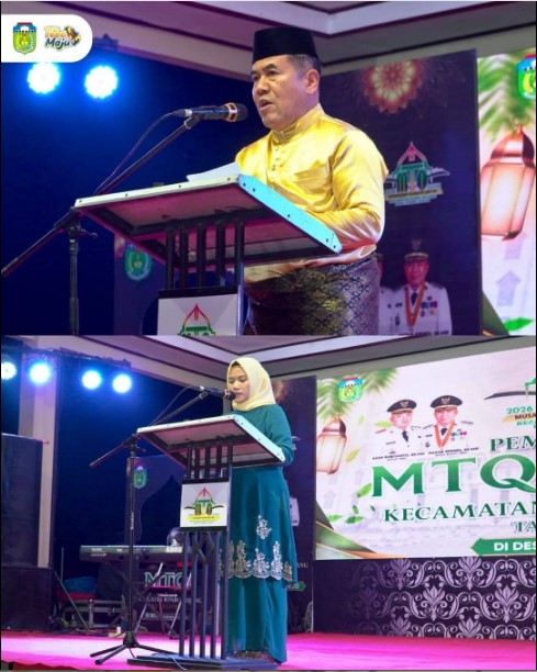 Pembukaan MTQ ke-XXXVIII Tingkat Kecamatan Rimbo Bujang