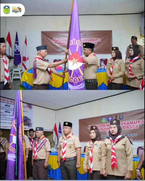 Wabup Tebo Buka Diklat KMD Pramuka Kwartir Ranting Rimbo Bujang