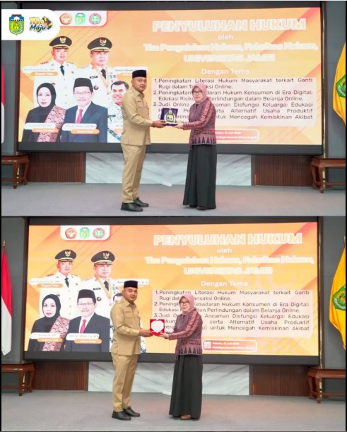 Bupati Tebo Buka Penyuluhan Hukum Fakultas Hukum Universitas Jambi