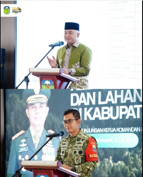Bupati Tebo dan Danrem 042/Gapu Pimpin Rakor Penanganan Karhutla Jelang Musim Kemarau