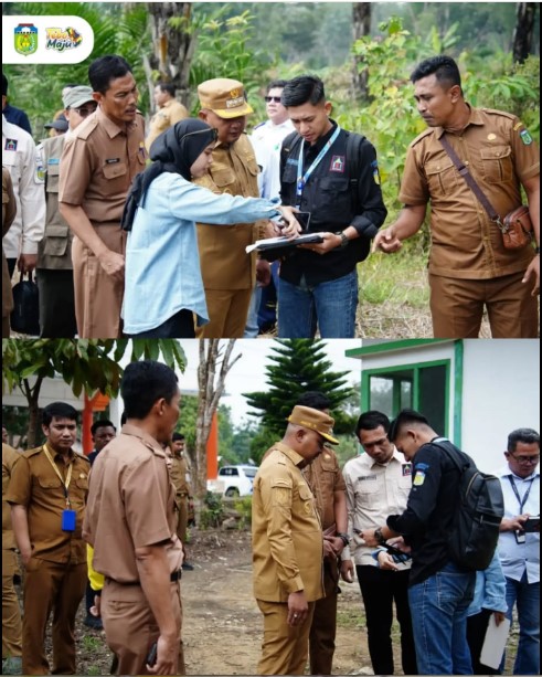 Bupati Tebo Tinjau Verifikasi Lapangan Lokasi Sekolah Nasional Terintegrasi
